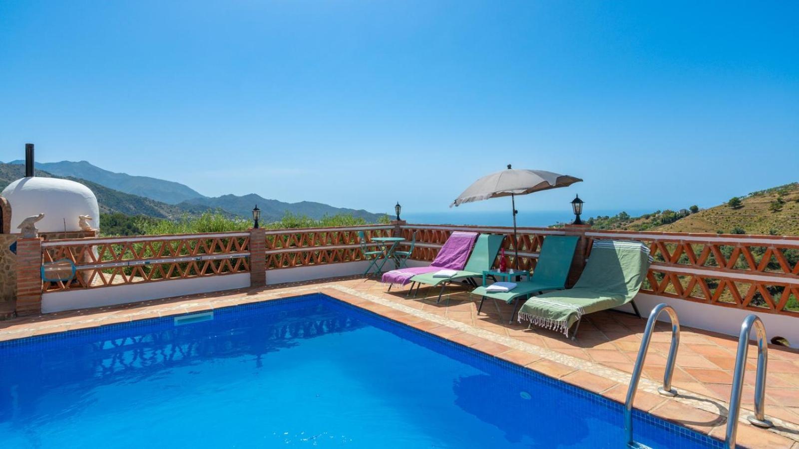 Cortijo El Mirador Frigiliana By Ruralidays Villa Ngoại thất bức ảnh
