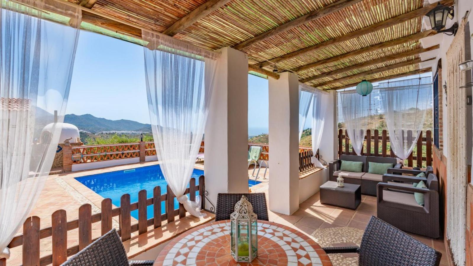 Cortijo El Mirador Frigiliana By Ruralidays Villa Ngoại thất bức ảnh